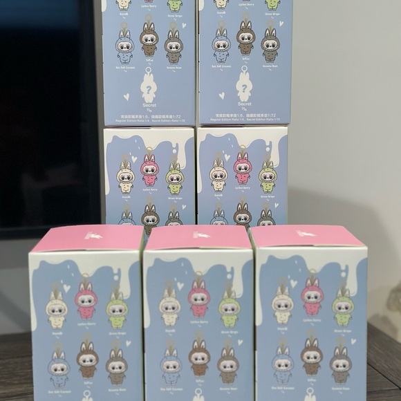 AUTHENTIC POP MART THE MONSTER EXCITING MACARON LABUBU VINYL FACE - Picture 4 of 13